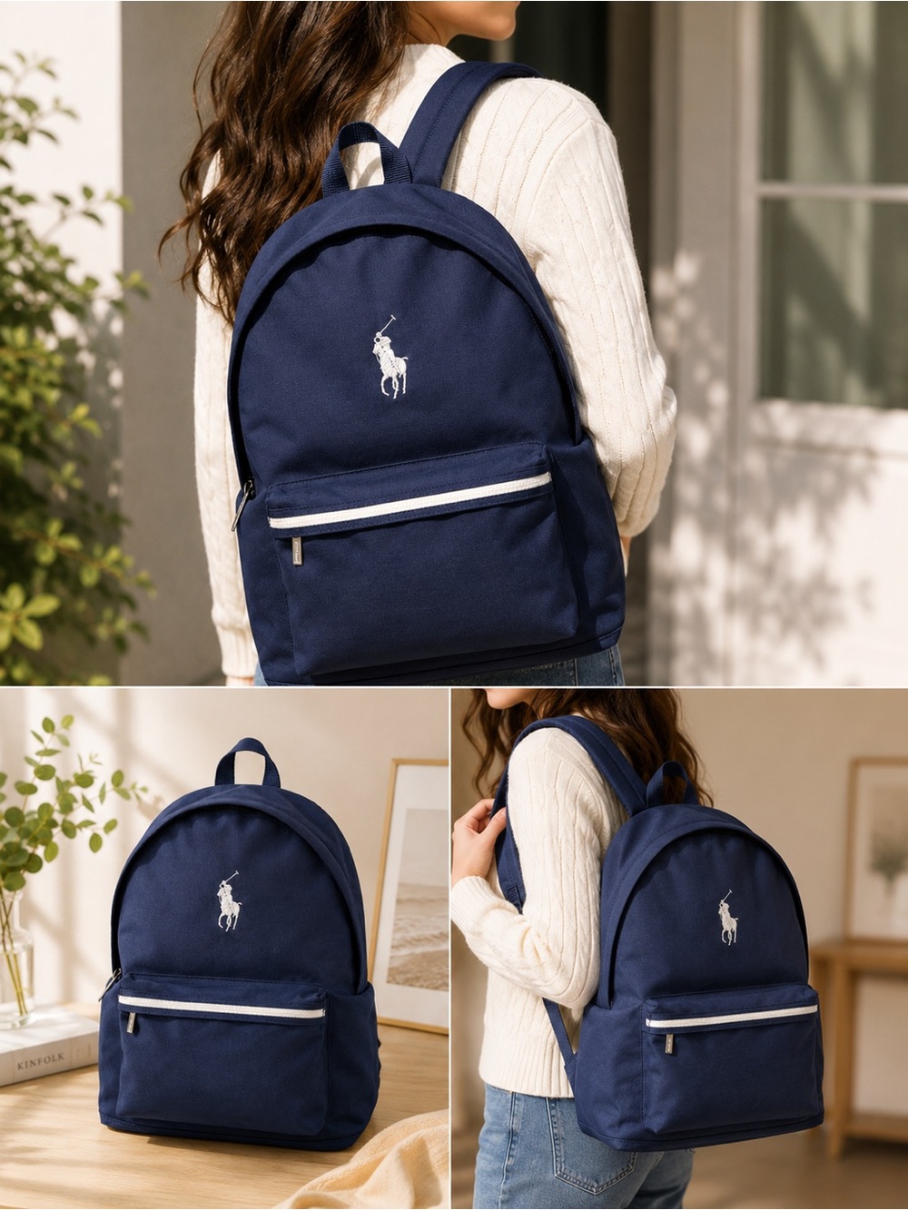 Polo Duffle Bag Gym Purse backpack Ralph Lauren